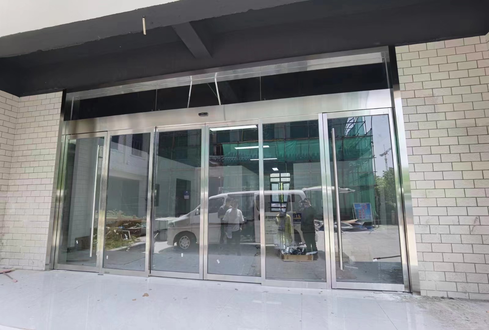 宜兴市玻璃感应门维修